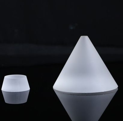 Customized Chemical Fused Quartz Glass Cone Without Surface Coating supplier