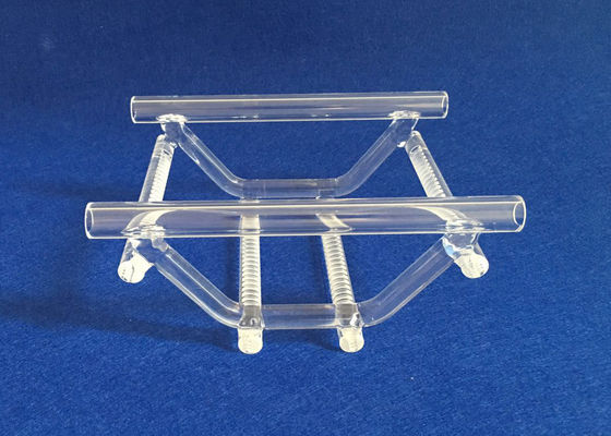 High Quality Customized Clear Quartz Boats Railboat for wafer supplier